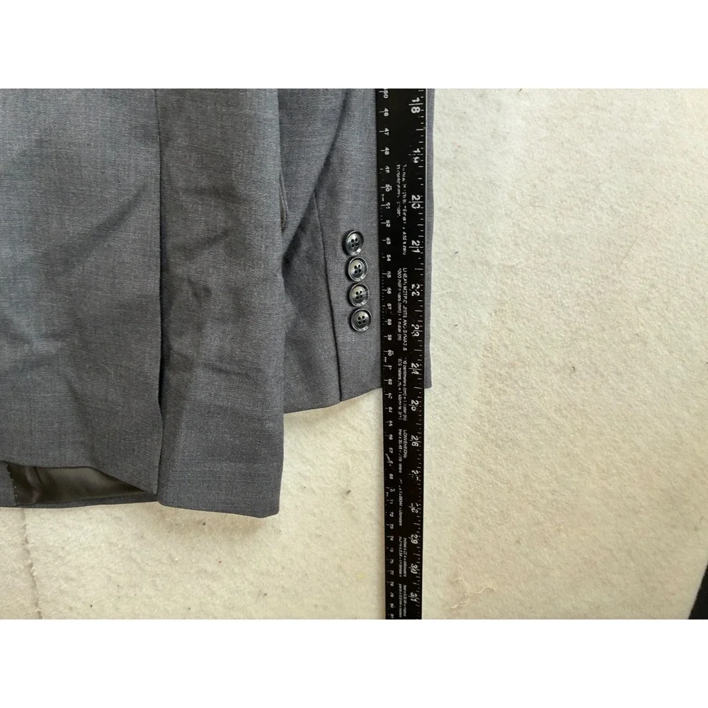 Jos. A. Bank 1905 Collection Slim Fit 100% Wool Suit Jacket Gray 44R